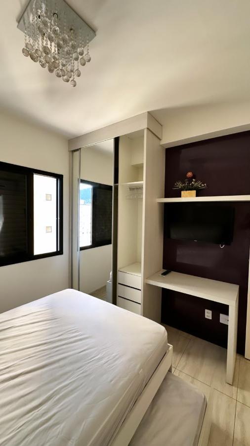 Flat Capitania Varam Guaruja Com Varanda Gourmet Esterno foto