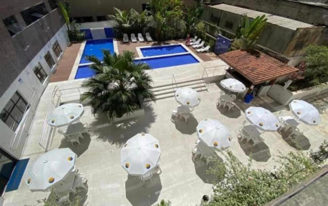Flat Capitania Varam Guaruja Com Varanda Gourmet Esterno foto